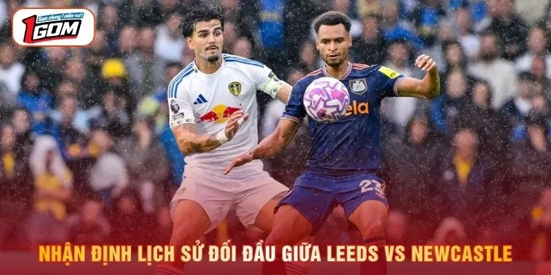 Nhận định lịch sử đối đầu giữa Leeds vs Newcastle