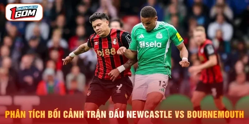 Phân tích bối cảnh trận đấu Newcastle vs Bournemouth