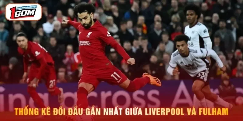 Thống kê đối đầu gần nhất giữa Liverpool và Fulham